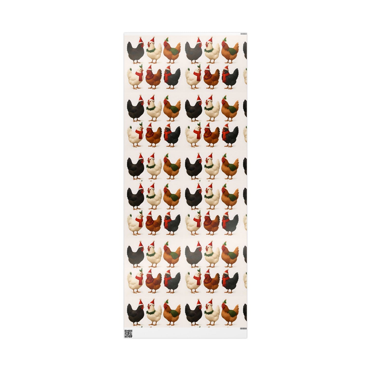 Christmas Chickens Wrapping Papers