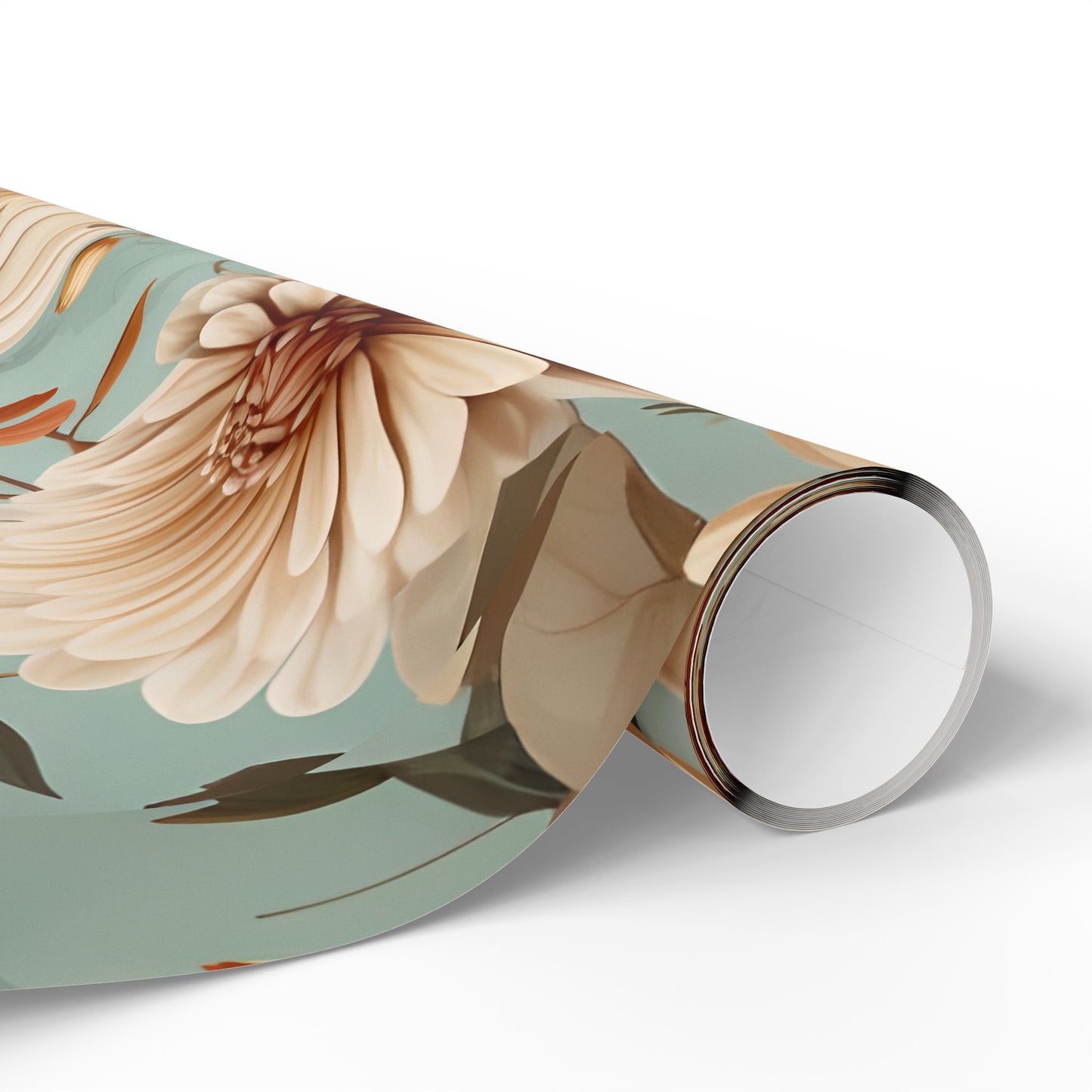 Floral Gift Wrap, Elegant Wrapping Paper for Birthday, Wedding, Baby Shower, Holiday Gifts, Eco-friendly Floral Designs