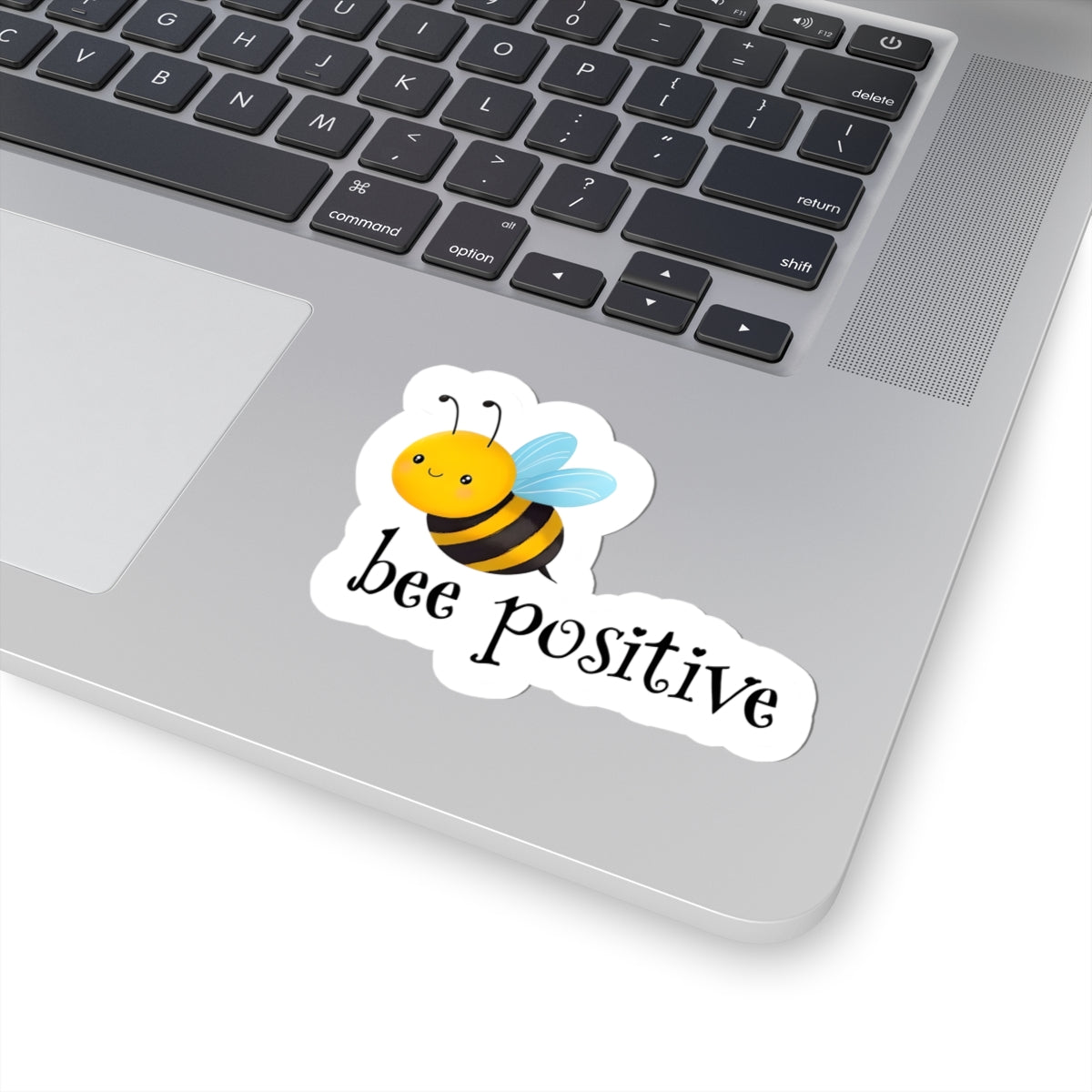 Bee Positive Stickers, Motivational Bee Art, Cute Laptop Decor, Fun Gift for Friends, Positive Vibes, Inspirational Wall Stickers