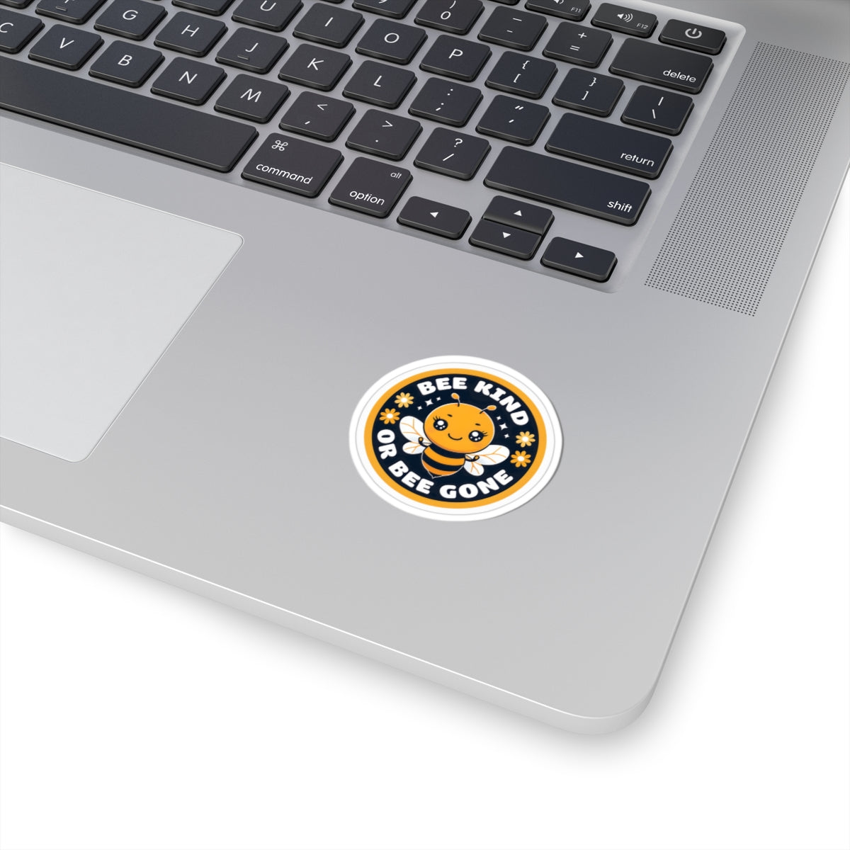 Bee Kind Kiss-Cut Sticker | Cute Bee Design | Inspirational Vinyl Decal for Laptops, Water Bottles, Journals, Gifts