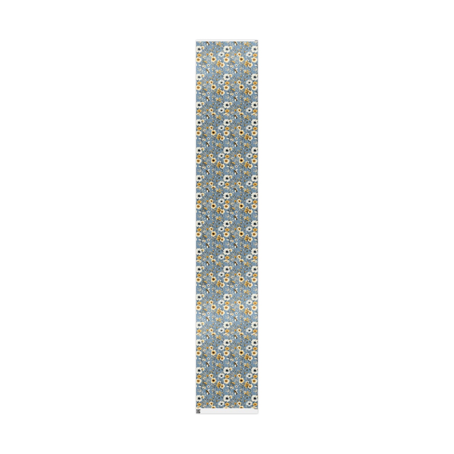 Floral with bees wrapping paper