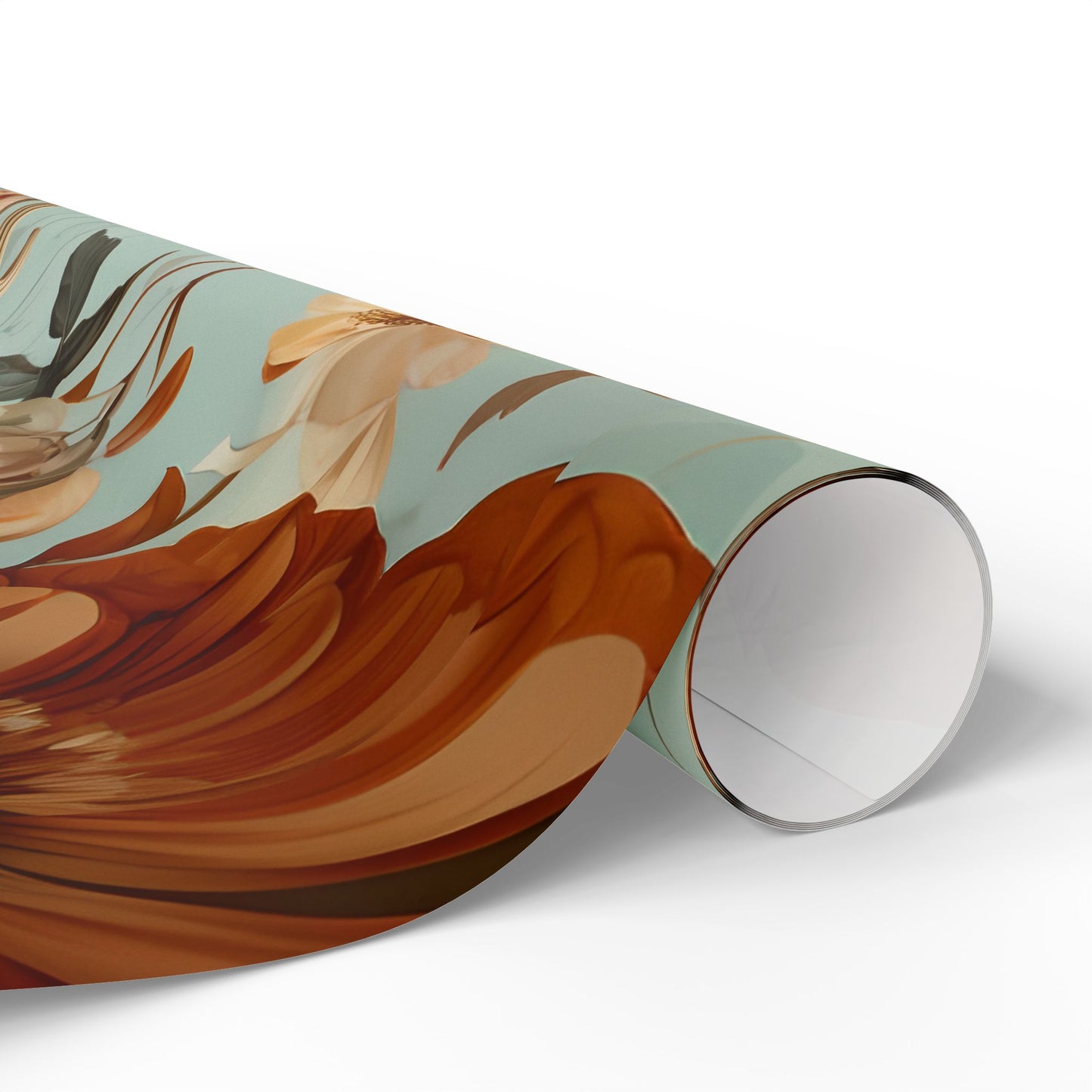 Floral Gift Wrap, Elegant Wrapping Paper for Birthday, Wedding, Baby Shower, Holiday Gifts, Eco-friendly Floral Designs