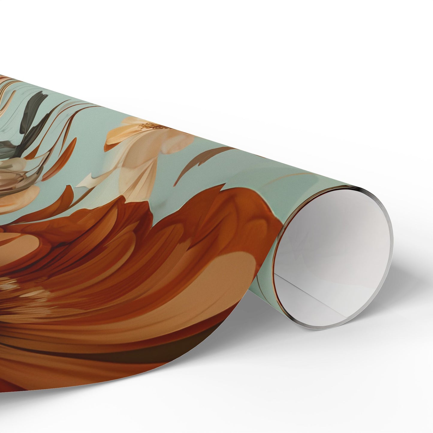 Floral Gift Wrap, Elegant Wrapping Paper for Birthday, Wedding, Baby Shower, Holiday Gifts, Eco-friendly Floral Designs