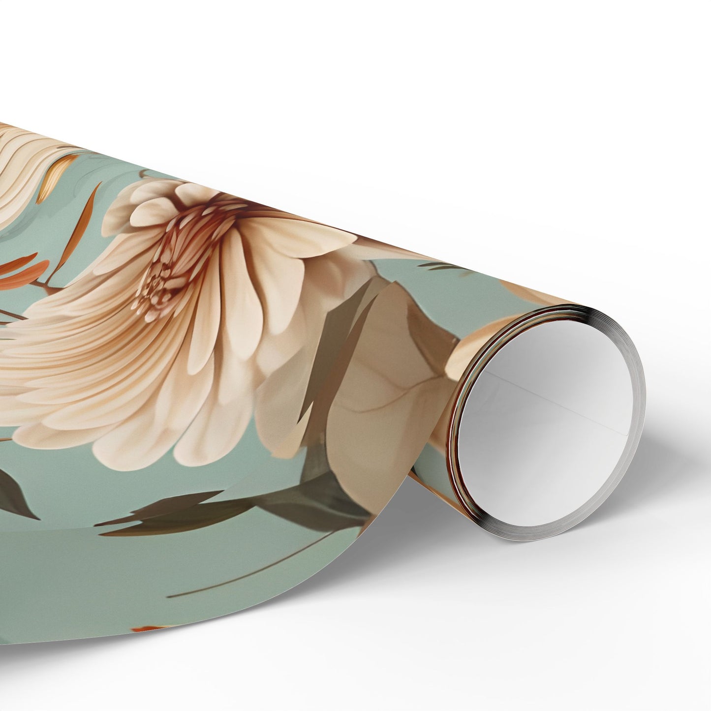 Floral Gift Wrap, Elegant Wrapping Paper for Birthday, Wedding, Baby Shower, Holiday Gifts, Eco-friendly Floral Designs
