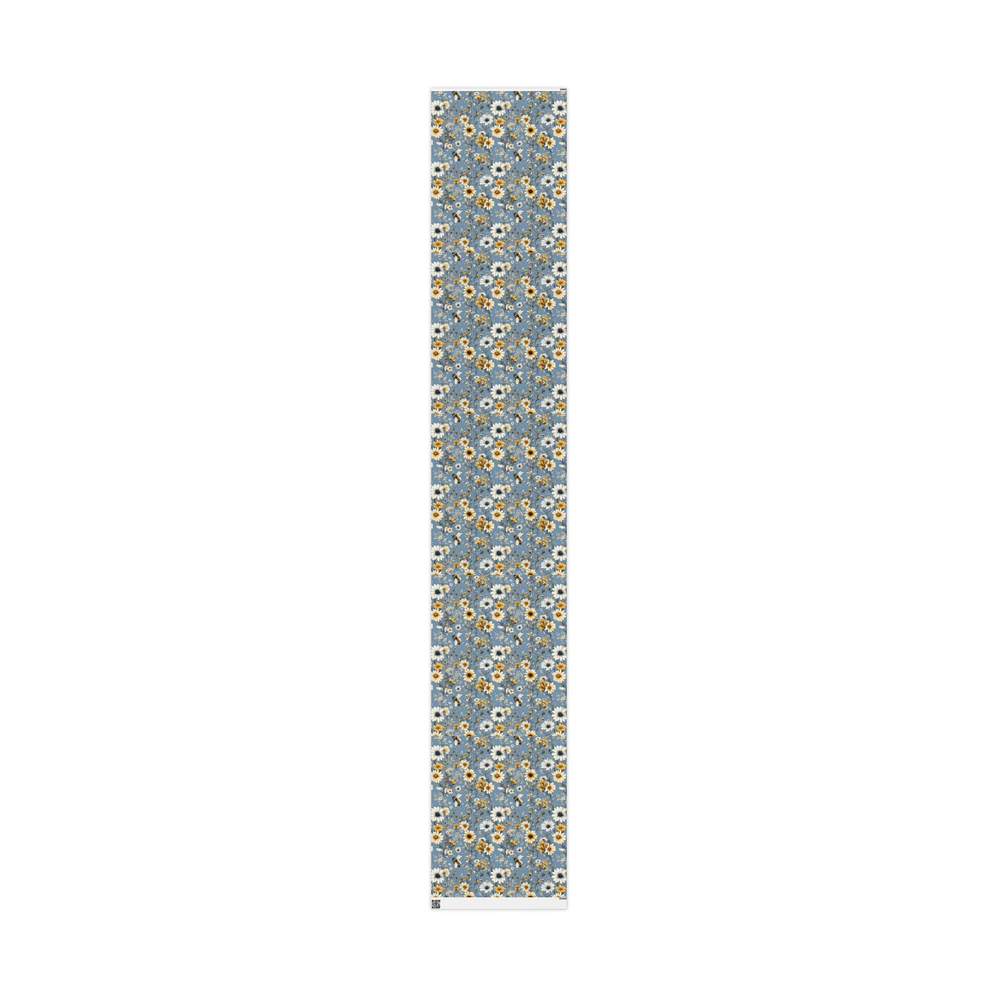 Floral with bees wrapping paper