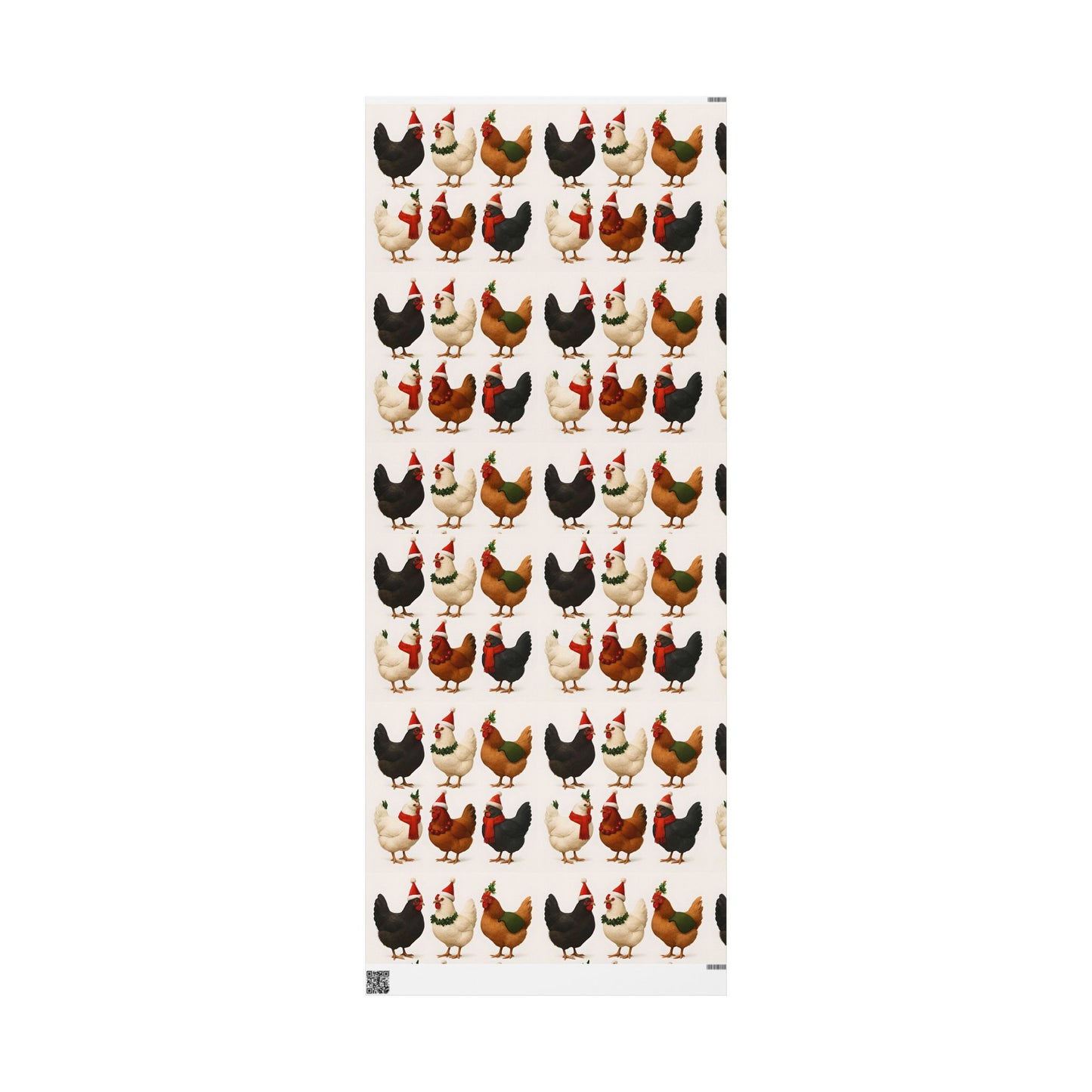 Christmas Chickens Wrapping Papers