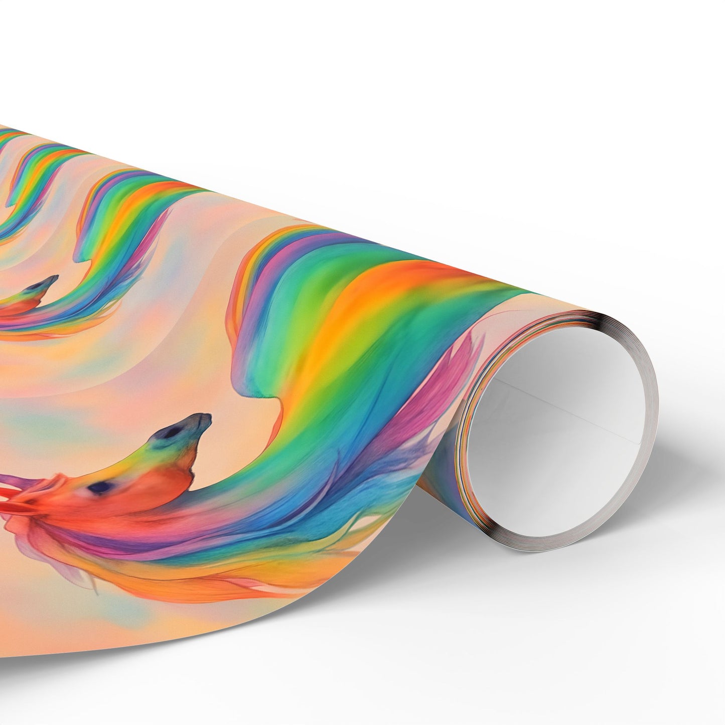 Wrapping Papers - Rainbow Unicorn Design