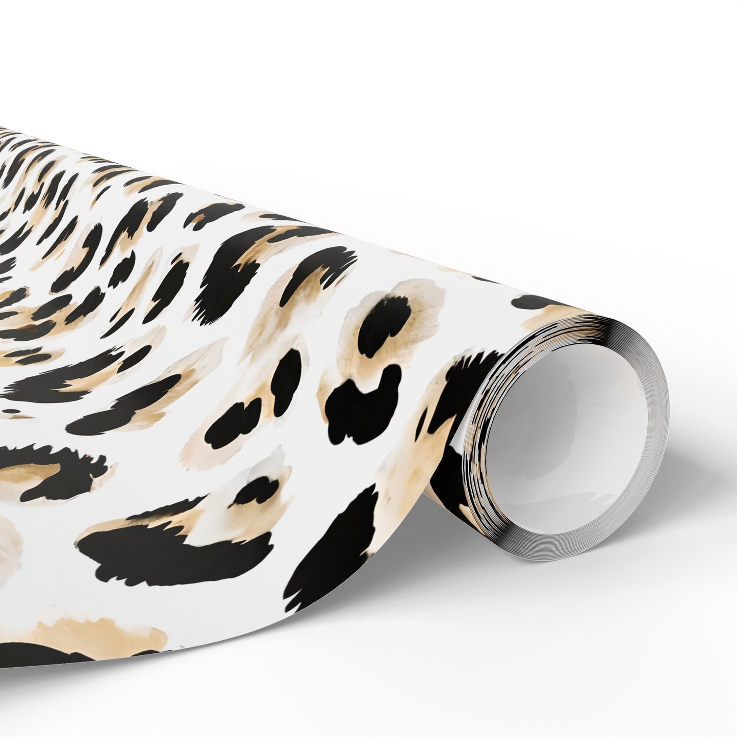 Chic Leopard Print Wrapping Paper, Stylish Gift Wrap, Holiday, Birthday, Elegant Gift Presentation, Animal Print Paper