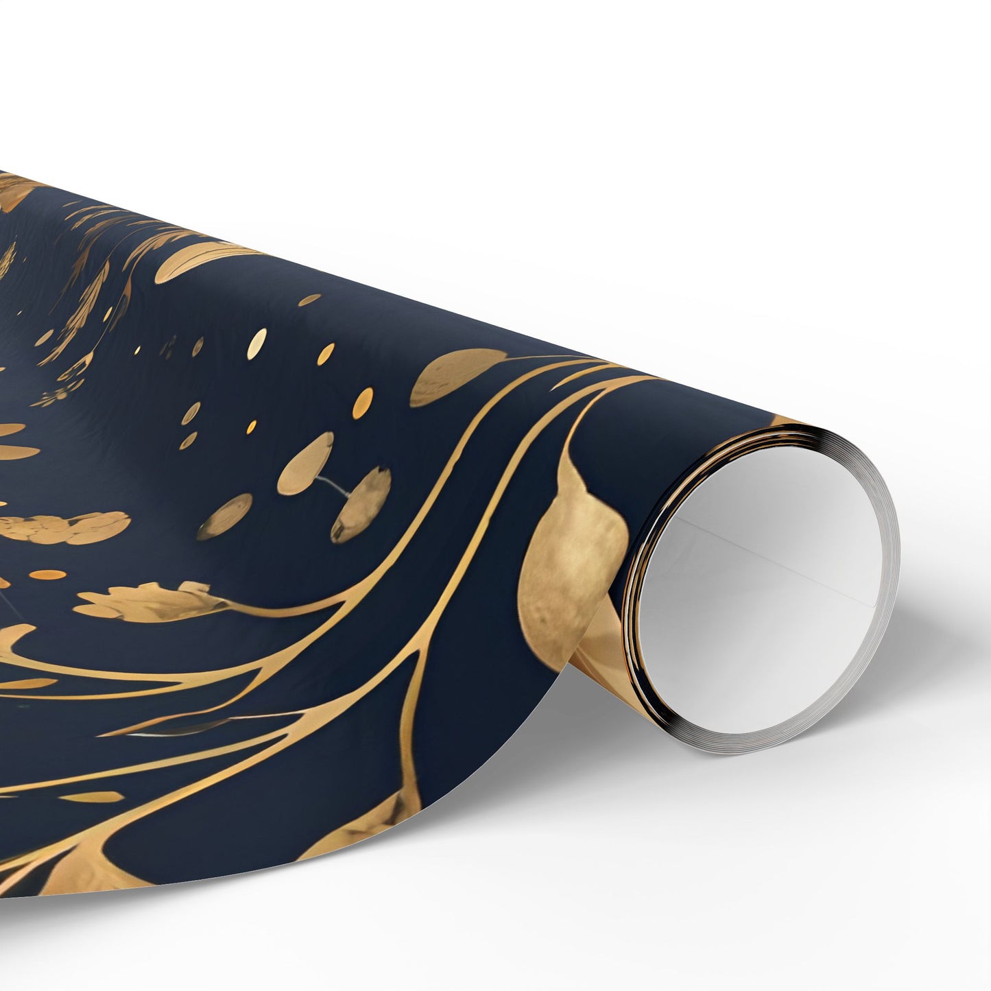 Wrapping Paper - Chic Floral with Bees Design