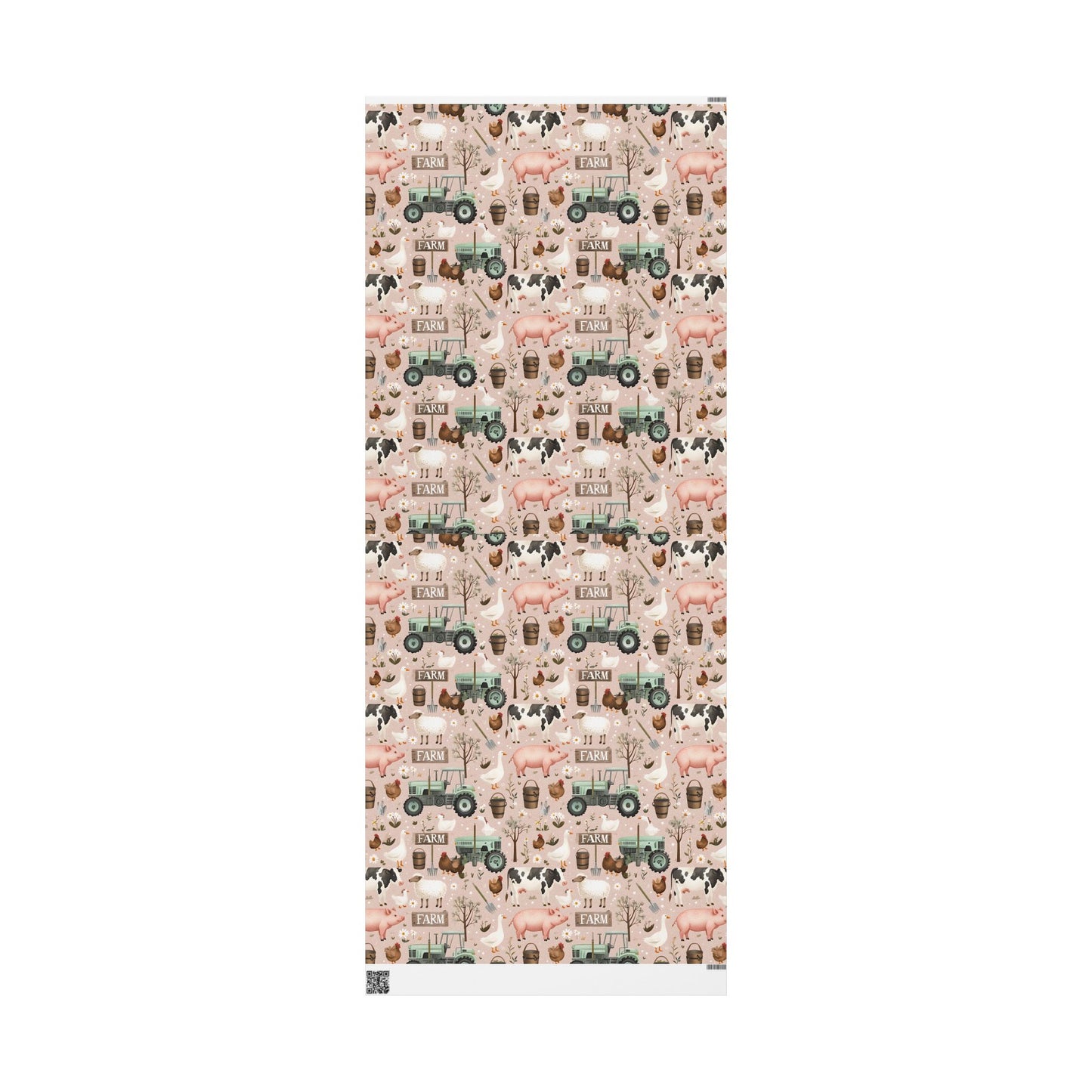 Farm Animals Wrapping Paper