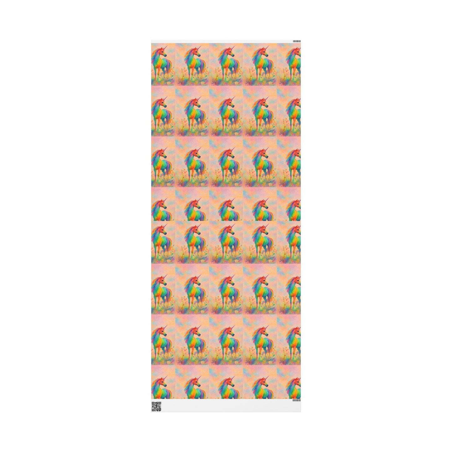 Wrapping Papers - Rainbow Unicorn Design