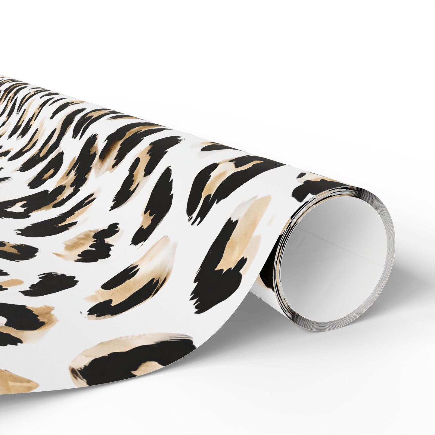 Chic Leopard Print Wrapping Paper, Stylish Gift Wrap, Holiday, Birthday, Elegant Gift Presentation, Animal Print Paper