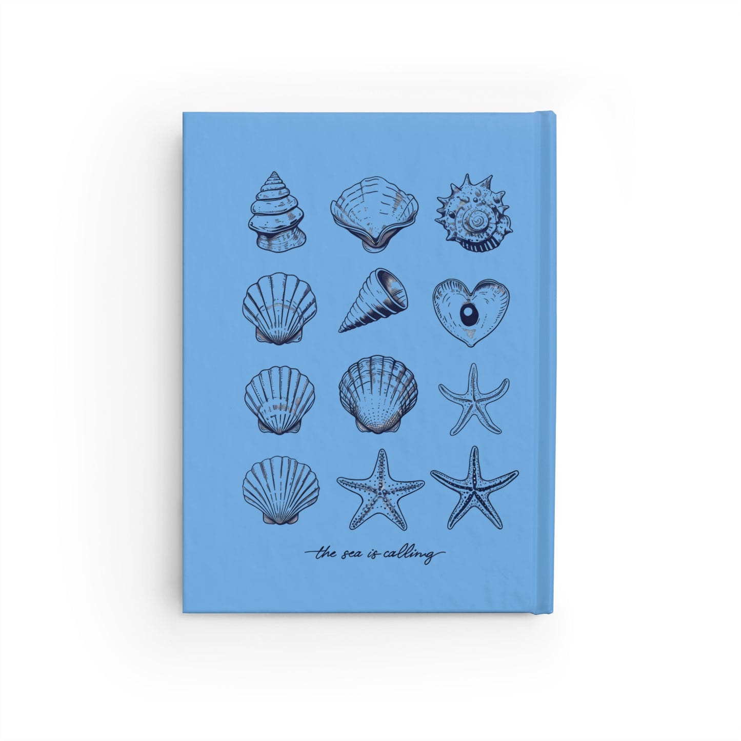 Tropical Beach Journal, Coastal Notebook for Shell Collectors, Travel Diary, Ocean Lovers Gift, Marine Life Writing
