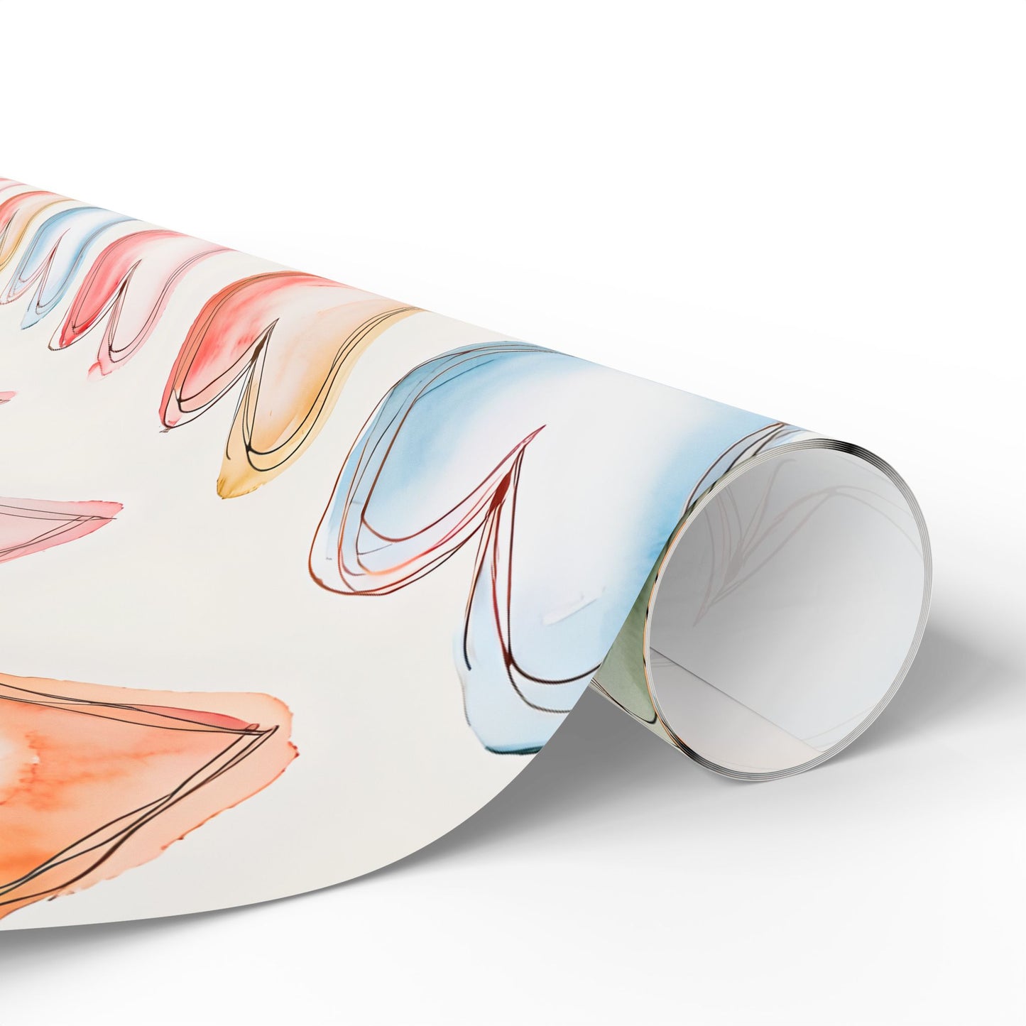 Charming Heart Pattern Wrapping Paper, Ideal for Valentine's Day, Birthdays, Gift Wrapping, Scrapbooking, Craft Projects