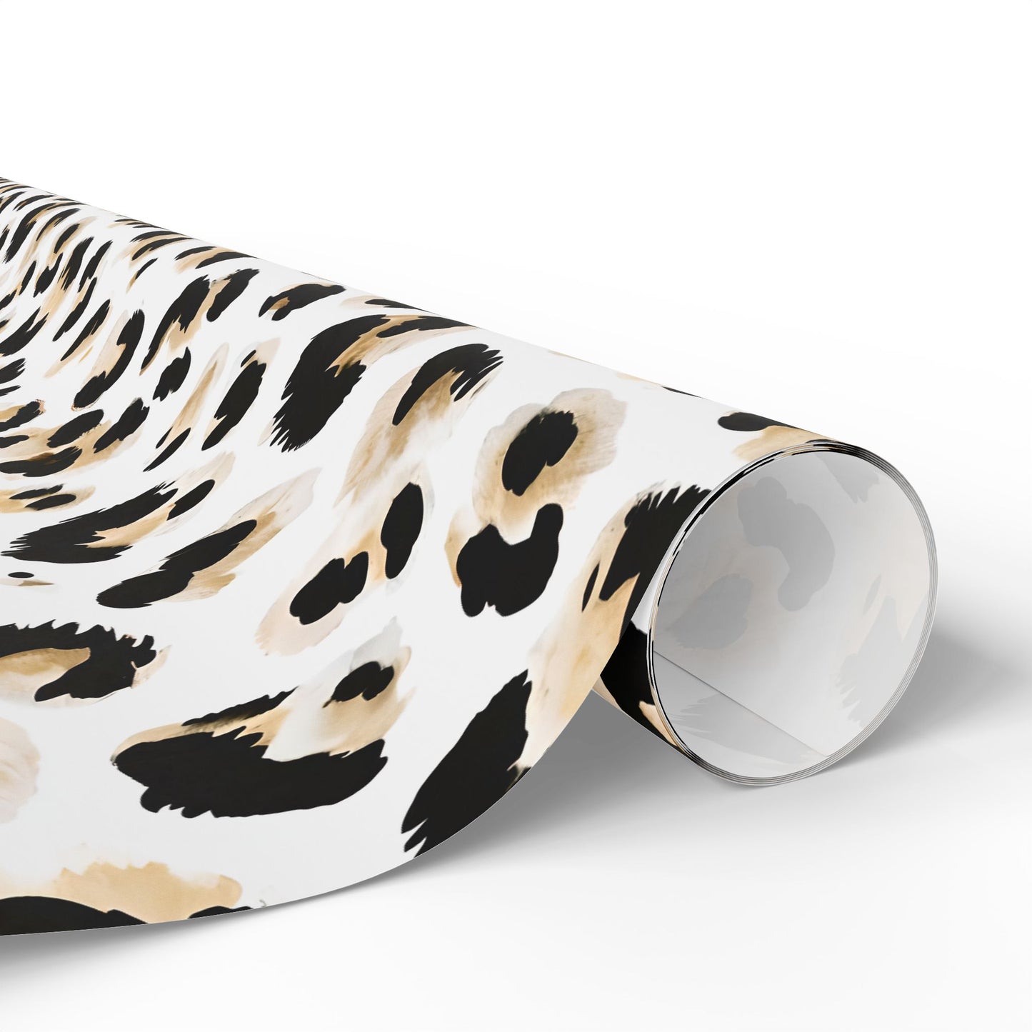 Chic Leopard Print Wrapping Paper, Stylish Gift Wrap, Holiday, Birthday, Elegant Gift Presentation, Animal Print Paper