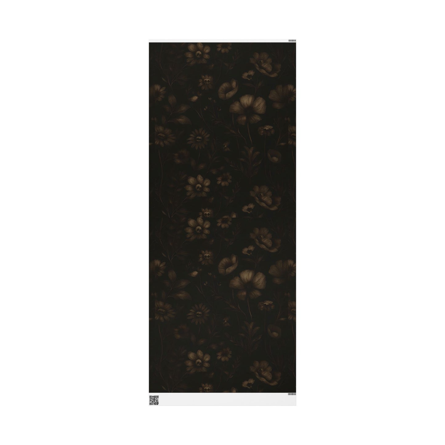 Wrapping Papers - Spooky Floral Design