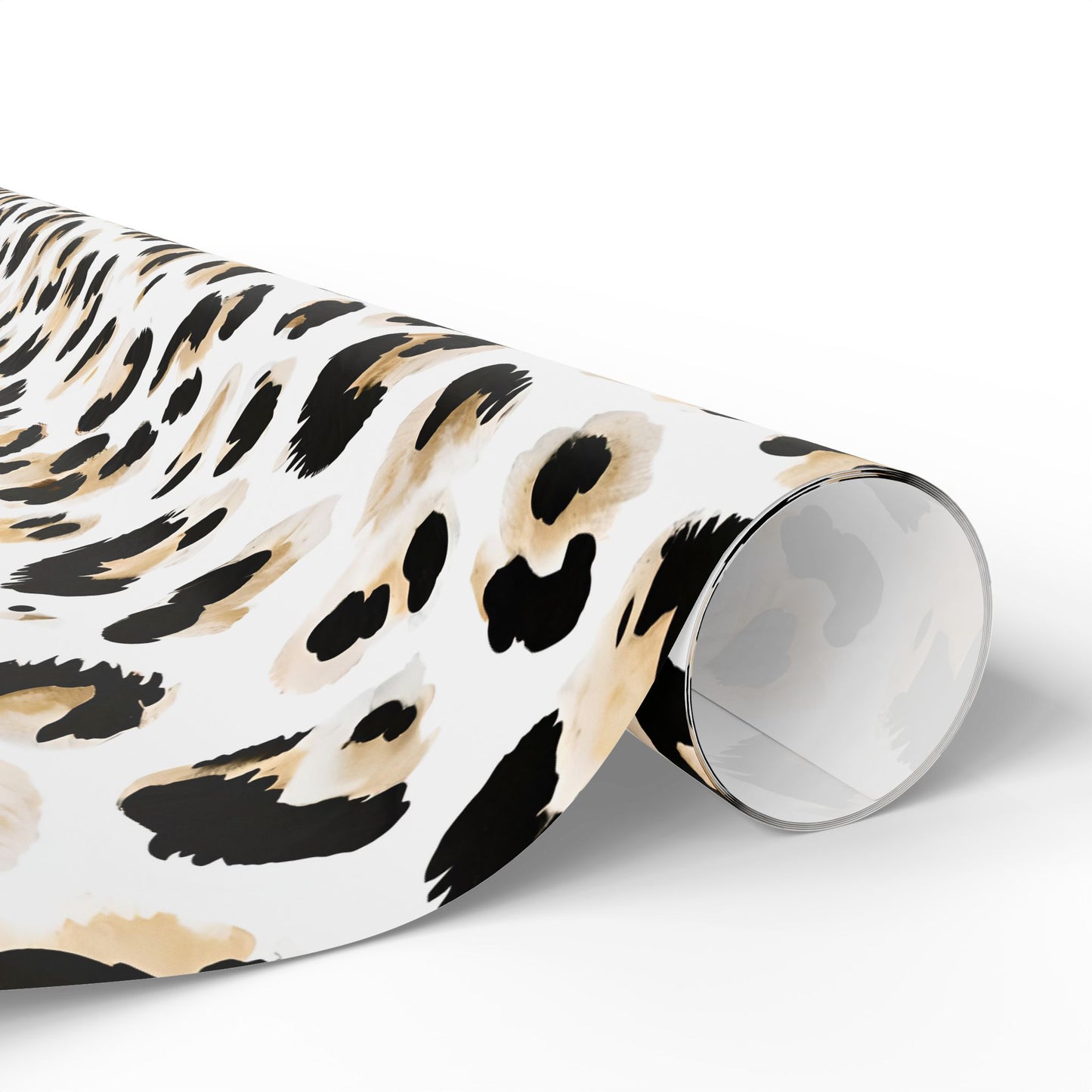 Chic Leopard Print Wrapping Paper, Stylish Gift Wrap, Holiday, Birthday, Elegant Gift Presentation, Animal Print Paper