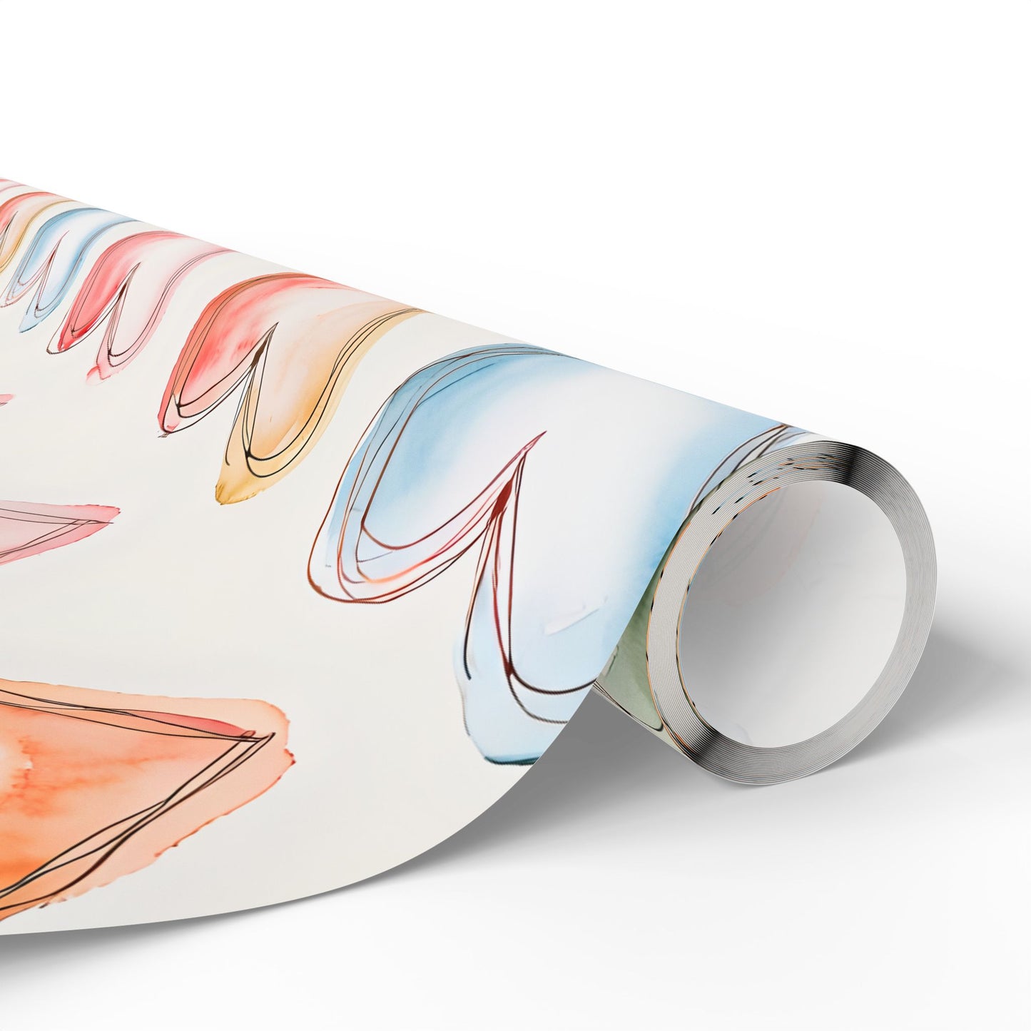 Charming Heart Pattern Wrapping Paper, Ideal for Valentine's Day, Birthdays, Gift Wrapping, Scrapbooking, Craft Projects