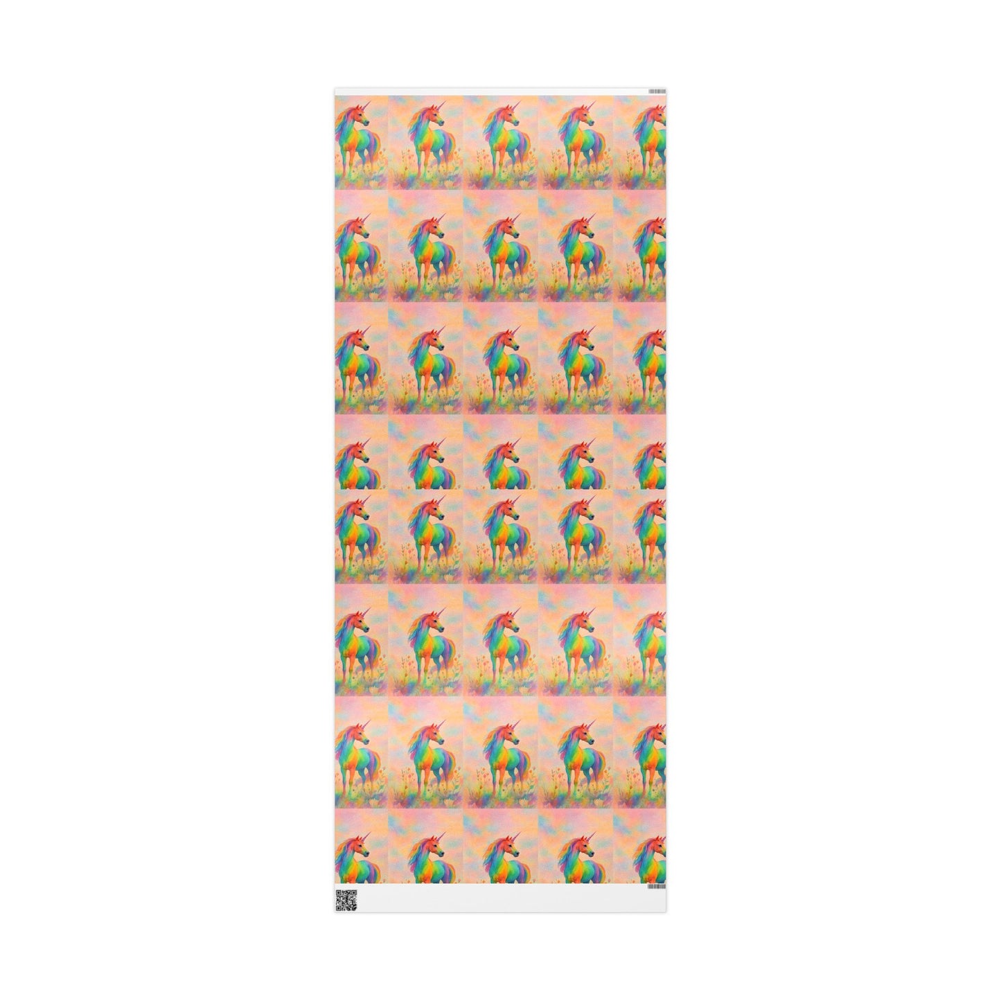 Wrapping Papers - Rainbow Unicorn Design
