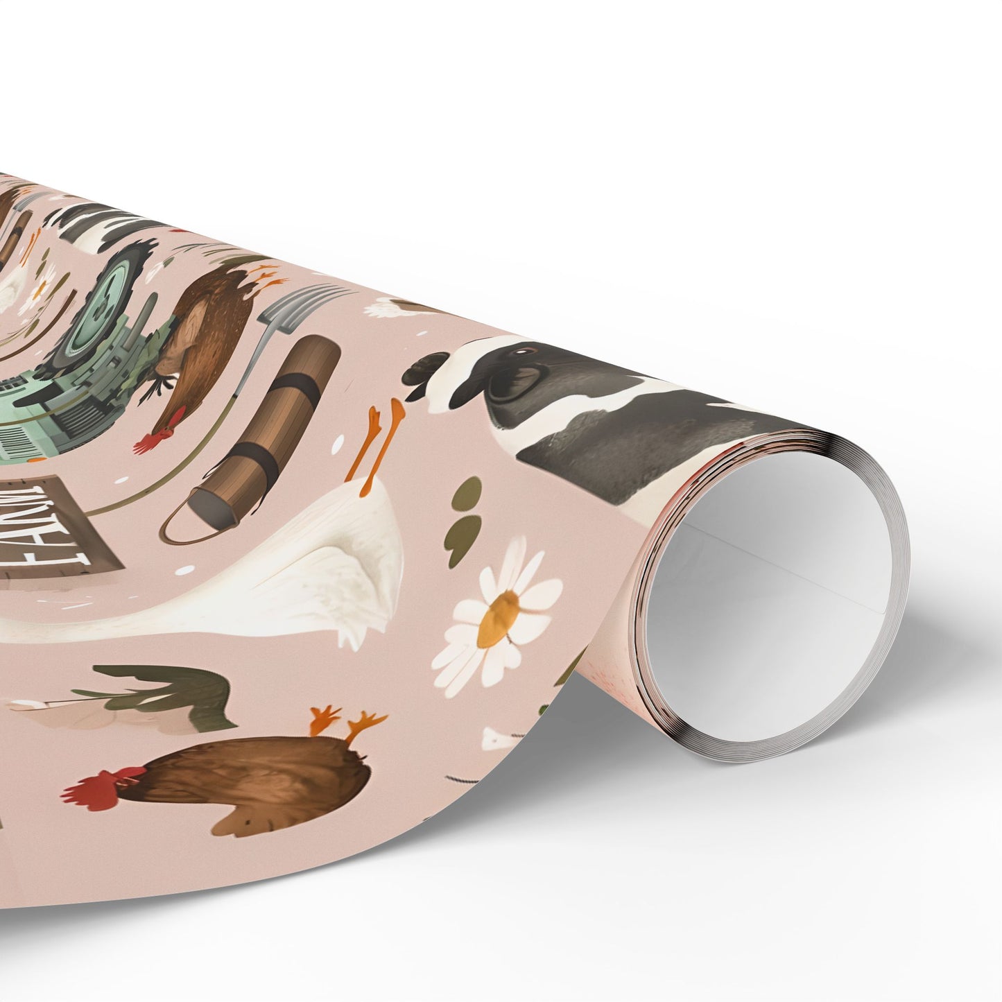 Farm Animals Wrapping Paper