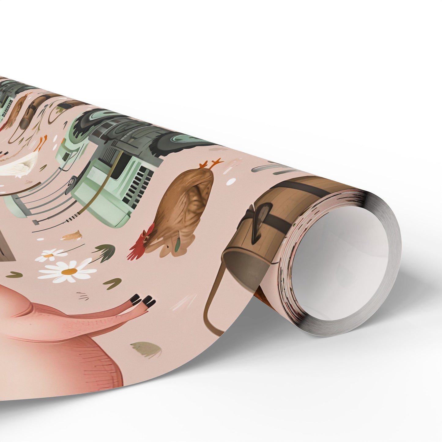 Farm Animals Wrapping Paper